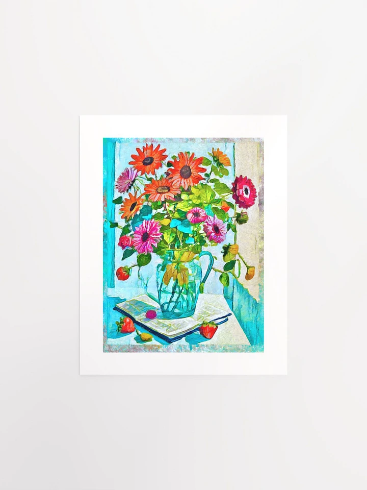 A Morning Bouquet For Mr. Hockney #2 - Print product image (1)