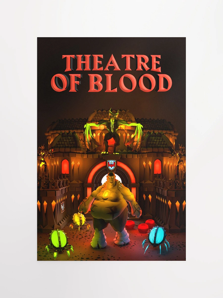 Theatre of Blood | Enhanced Matte 3D OSRS Poster product image (5)