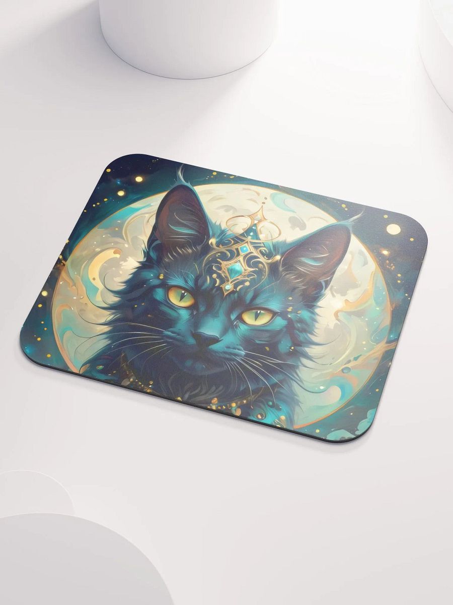 Majestic Lunar Cat Mouse Pad product image (4)