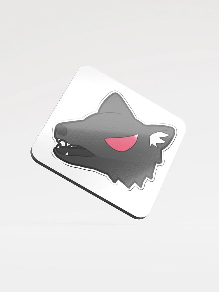 TWOLF ANGRY WOLF EMOTE COASTER 1 of 3 product image (1)