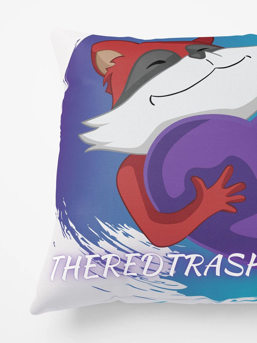 Red Trash Panda Original Love Emote Pillow product image (3)