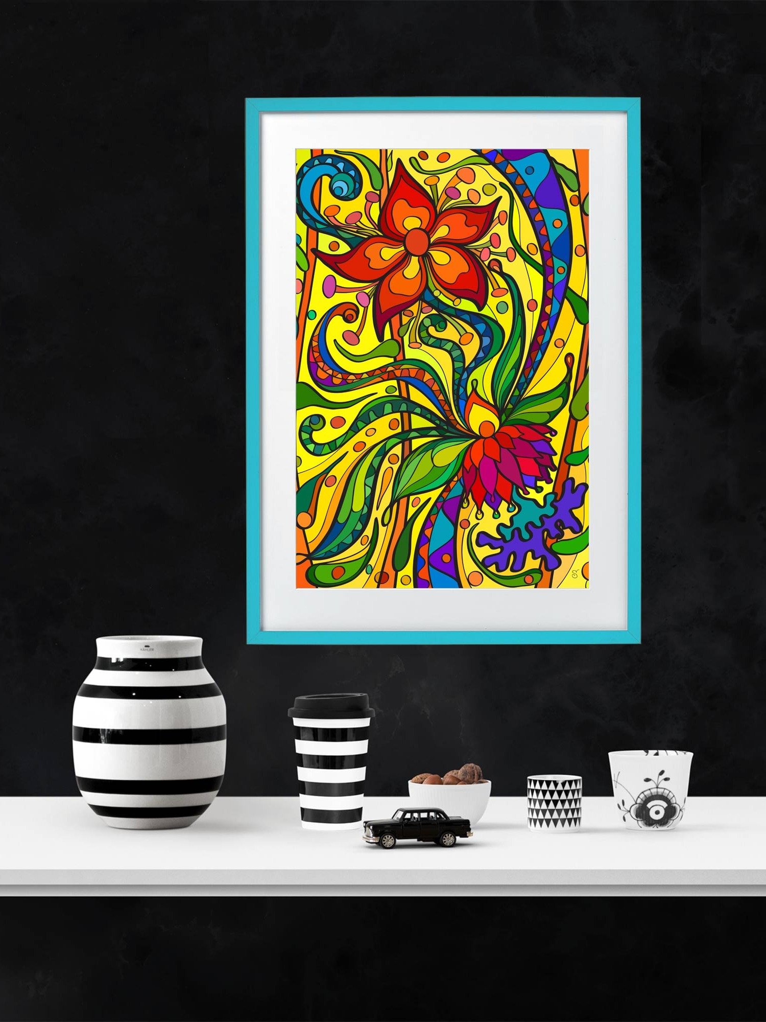 Vibrant Matte Poster: Elevate Your Space - Bright Starfish product image (13)