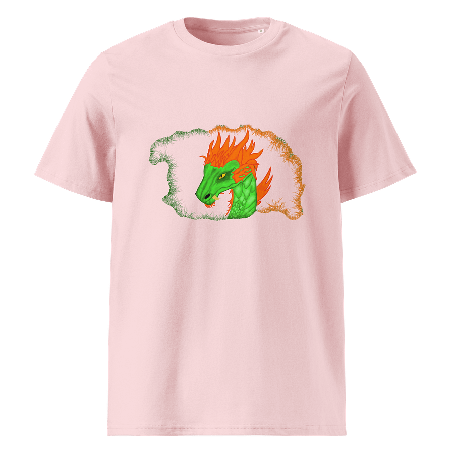 Flaming Dragon Unisex Organic T-Shirt product image (1)
