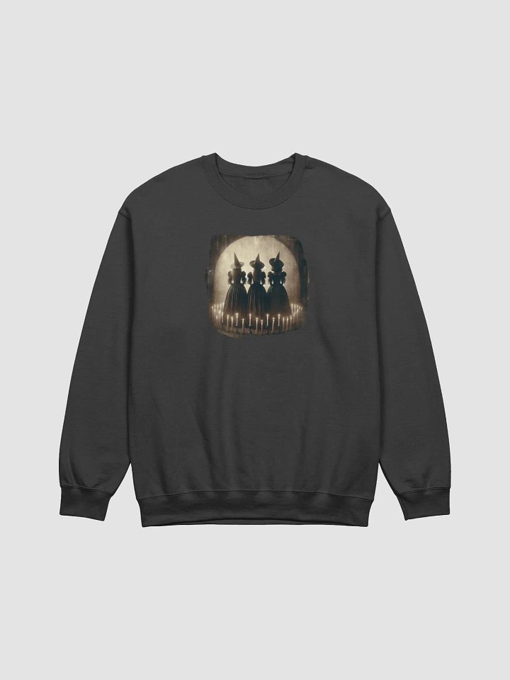Three Witches Halloween Print Long Sleeve Unisex Sweatshirt product image (2)