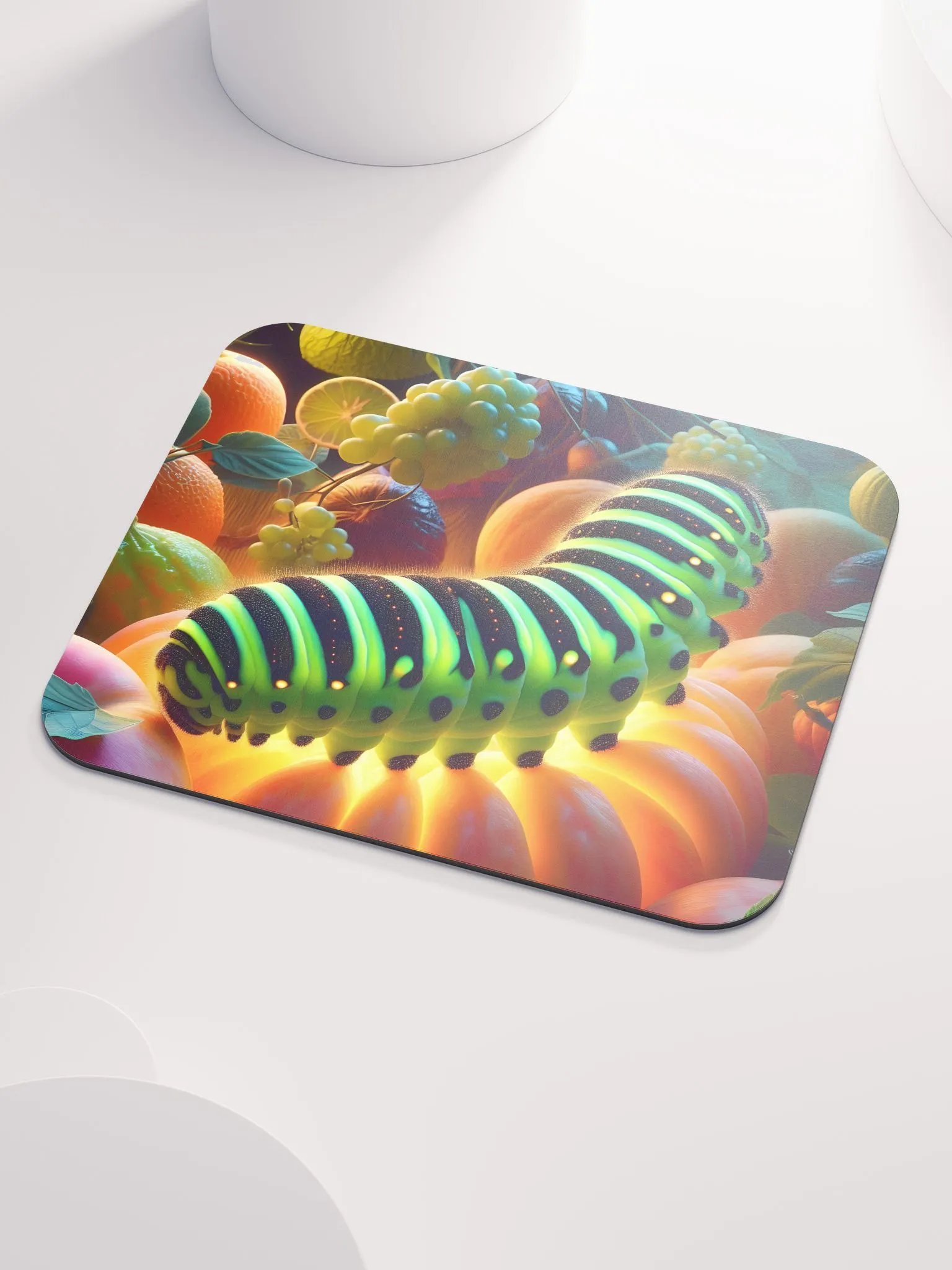 Neon Caterpillar Mouse Pad product image (3)