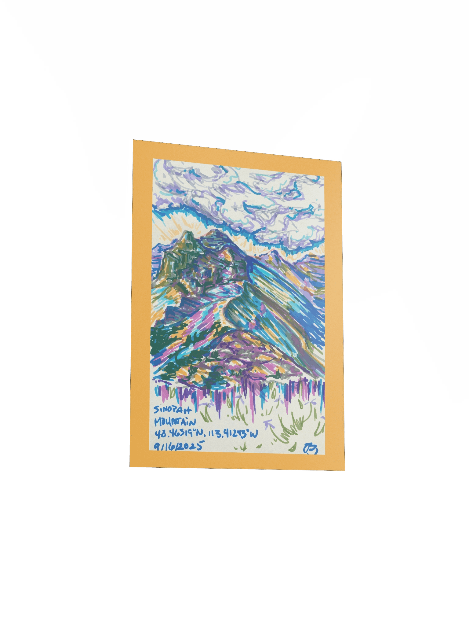 Sinopah Mountain Print product image (3)