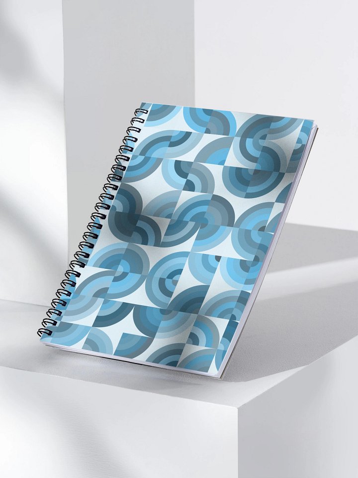 Ethereal Geometric Dreams Spiral Notebook product image (2)