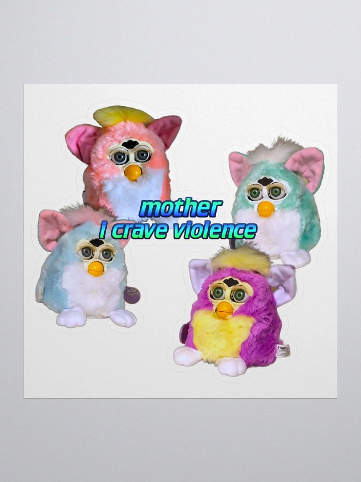 I Crave Violence Sticker product image (1)