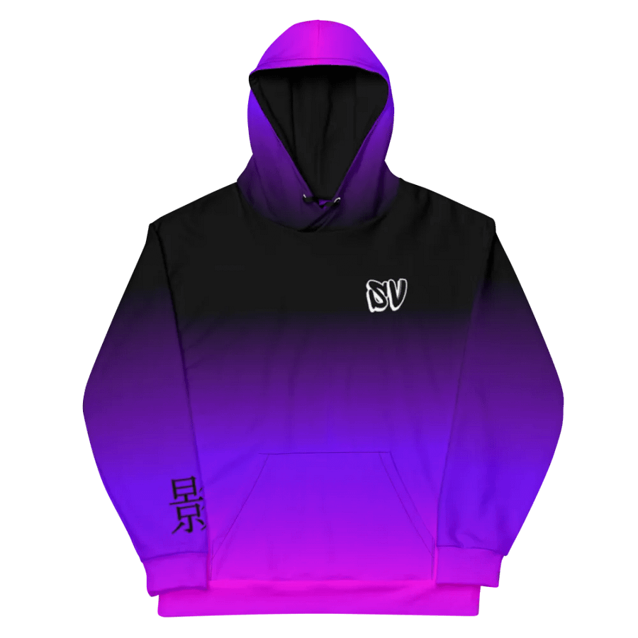 THE EMINENCE IN SHADOWN NEON COLOR FADE HOODIE product image (11)