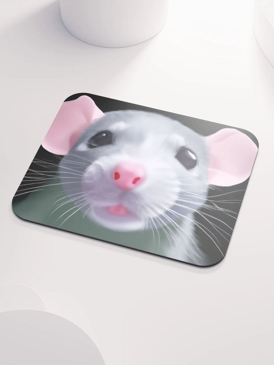 Baby dumbo rat girl! mousepad product image (3)