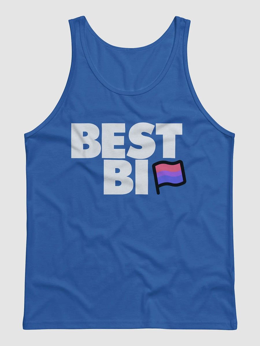 Best Bi Logo Tank Top (Blue) product image (1)