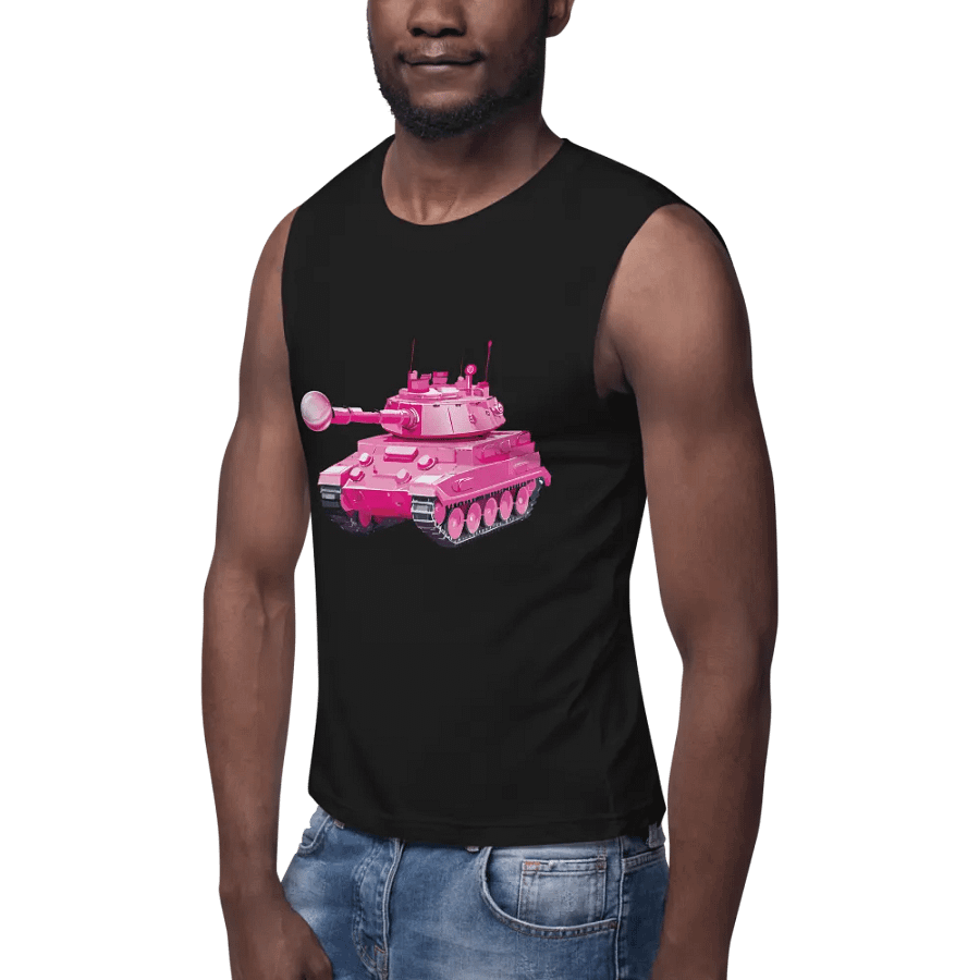 Hot Pink Muscle Tank product image (8)