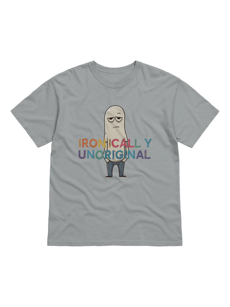 "Ironically Unoriginal" Comfort Colors Garment-Dyed Heavyweight Tee product image (8)