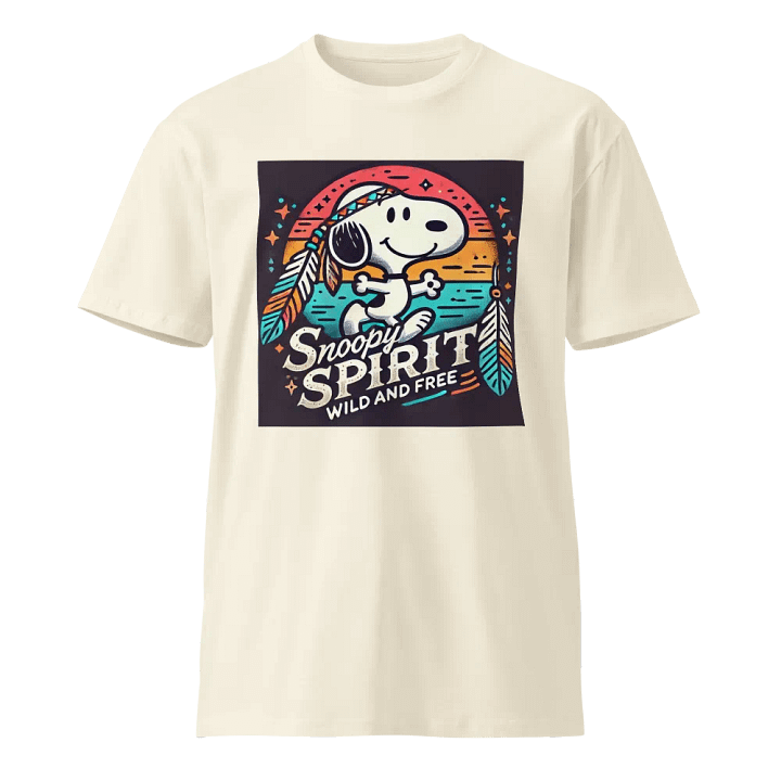 Wild and Free Snoopy Graphic T-Shirt product image (1)