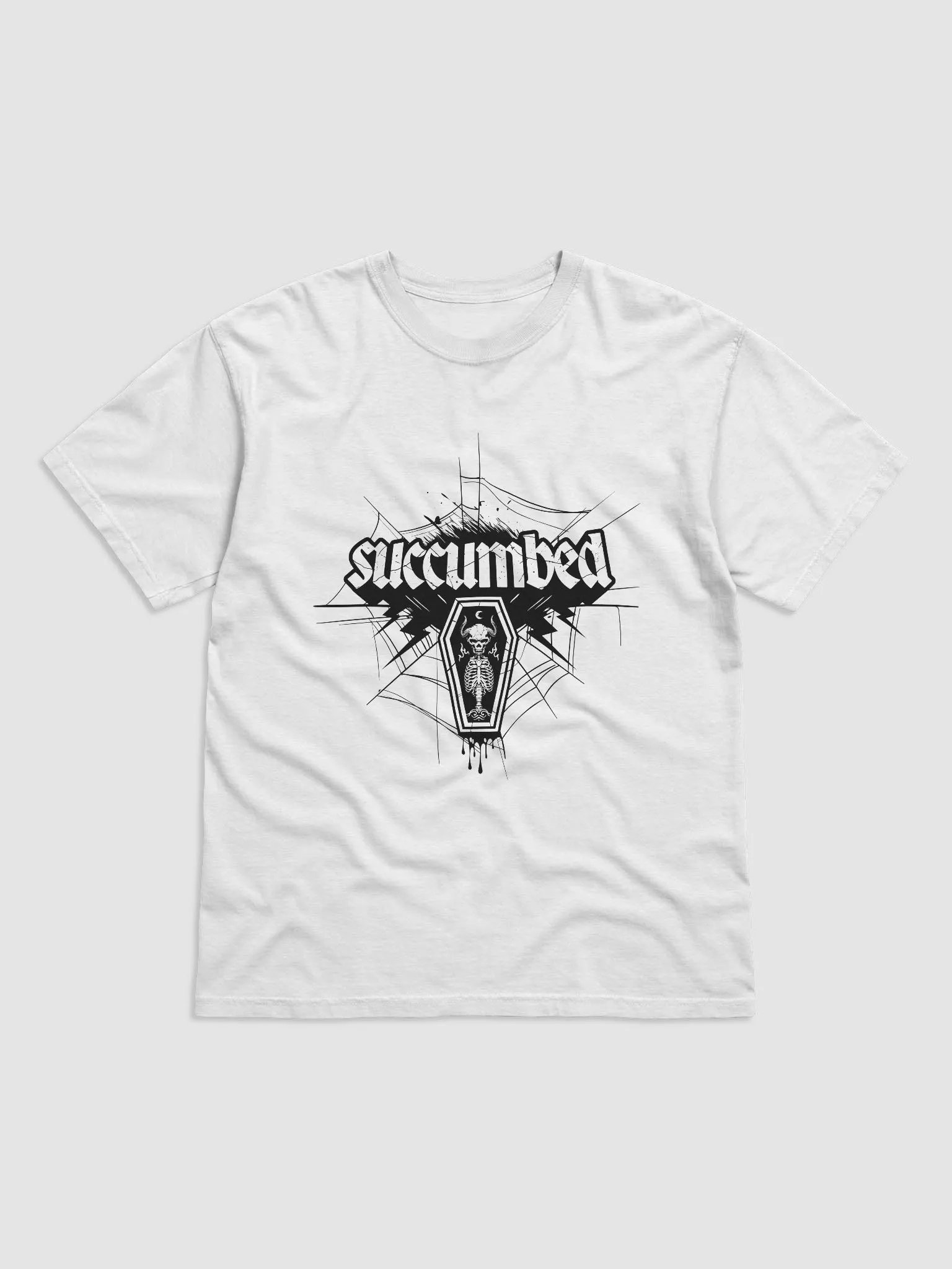 Succumbed Web Coffin Shirt product image (1)
