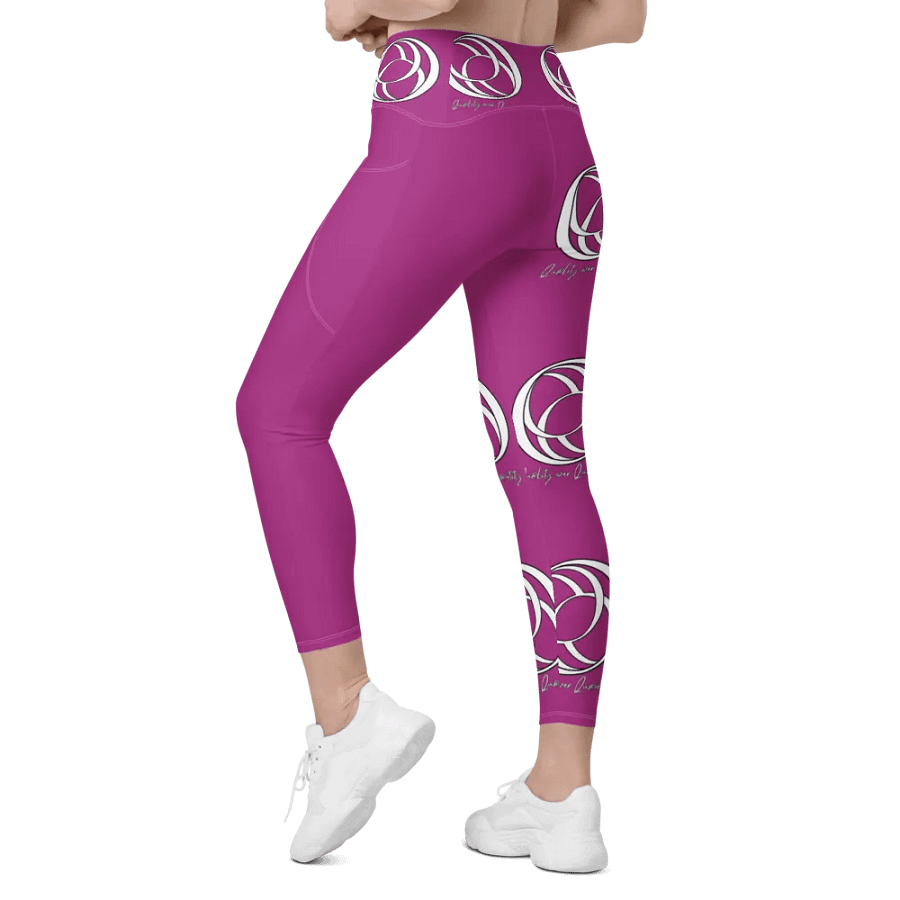 Women's Leggings (Violet) product image (9)