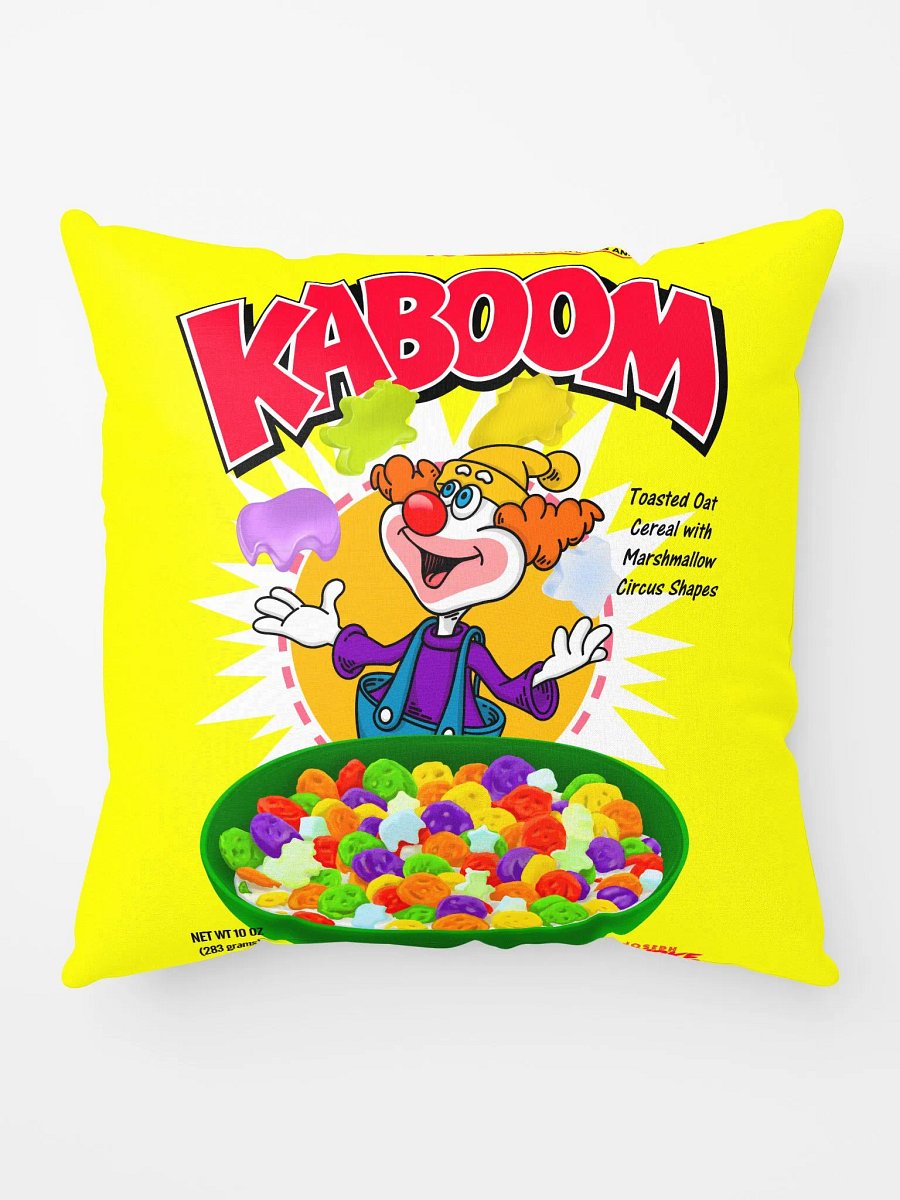 🥣 Saturday Morning Breakfast Kaboom! Pillow 🥣 product image (5)