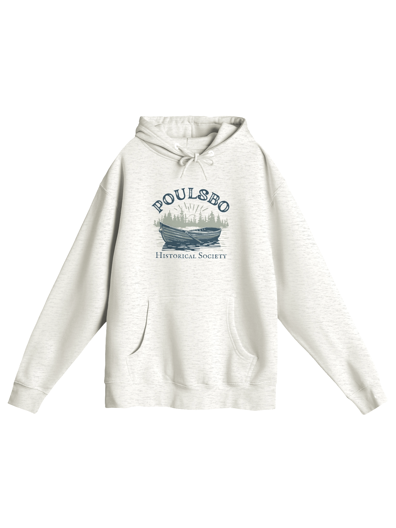 Poulsbo Historical Society rowboat Hoodie product image (1)