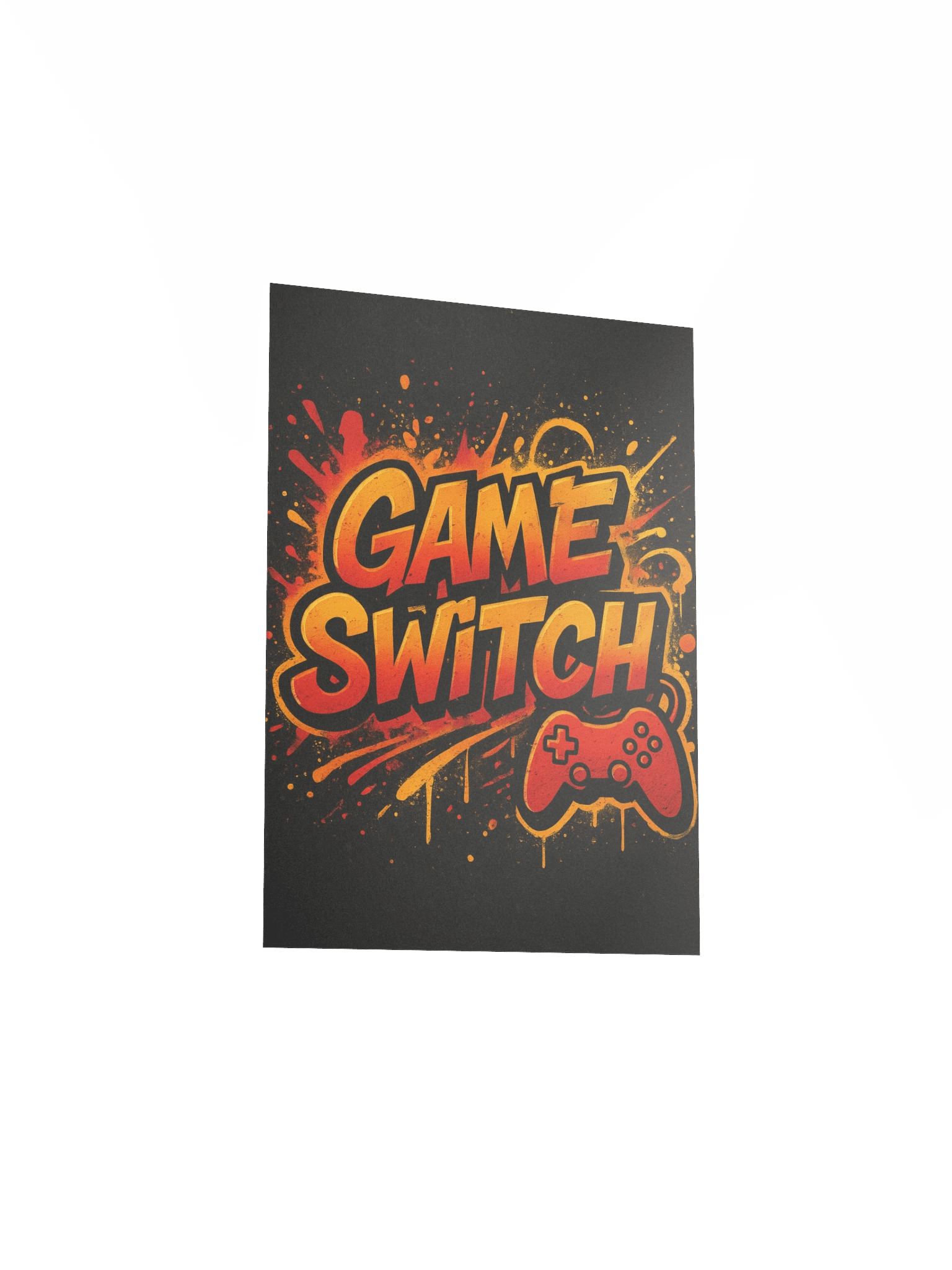 GAME SWITCH Graffiti Burst – Enhanced Matte Poster product image (9)