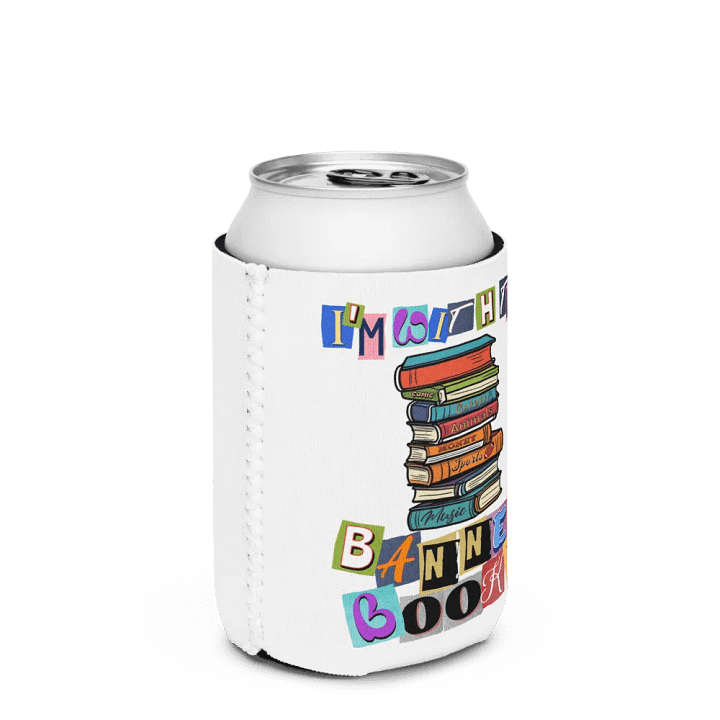 Im With The Banned Books Can Cooler product image (2)