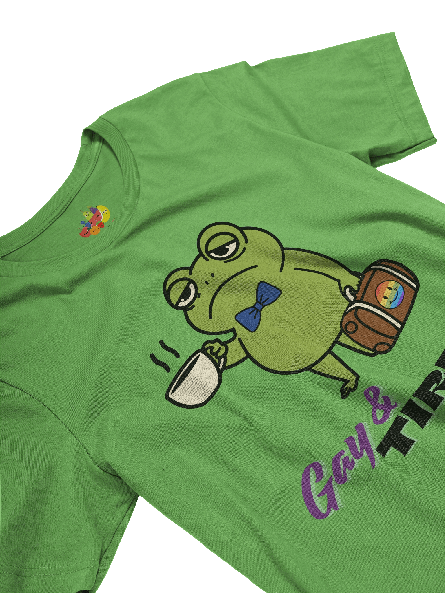 Gay & Tired Frog Tee (Unisex) product image (3)