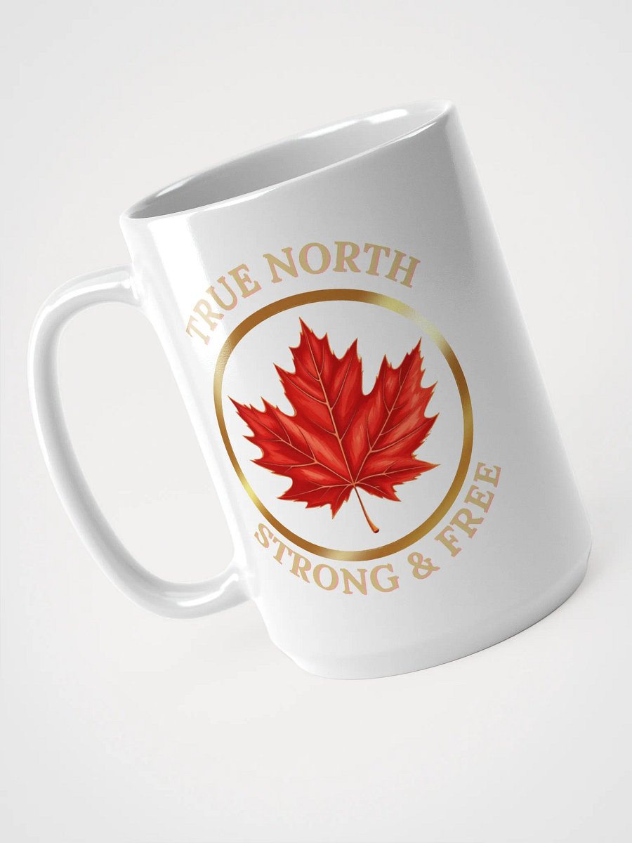 True North Maple Leaf Mug (Gold Font) product image (3)