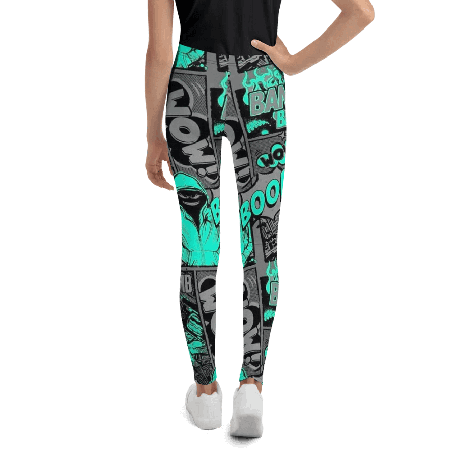 Kids Leggings – Boom Bang Baff Print for Energetic & Fun Style product image (11)