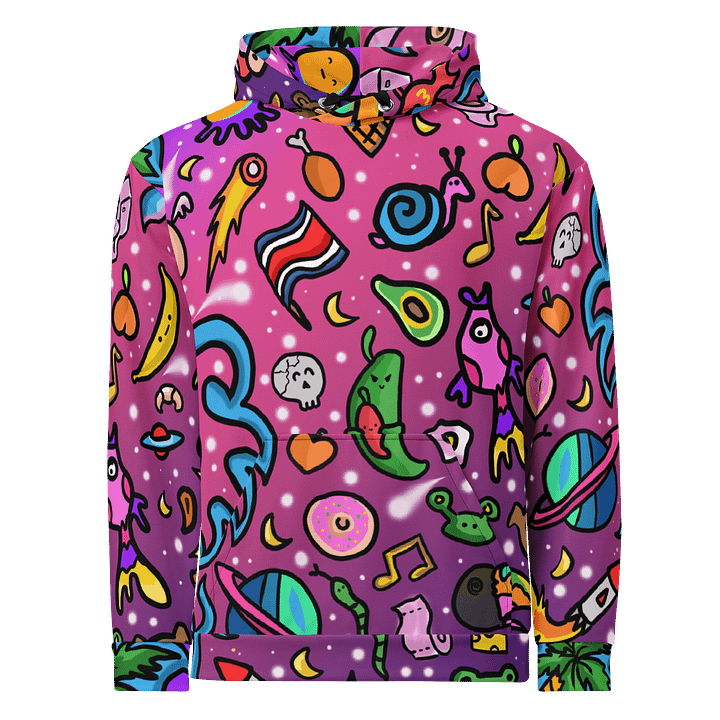 Purple Chaos Hoodie product image (1)