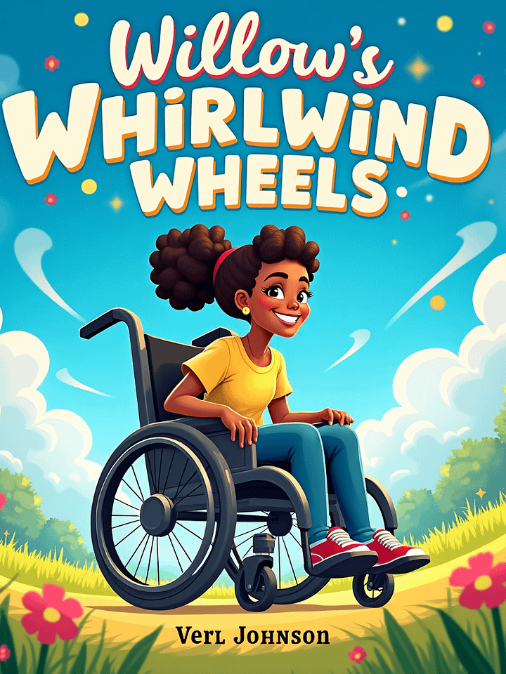 Willow’s Whirlwind Wheels: A Heartwarming Picture Book About Disability, Confidence & Friendship (Ages 3-7) product image (1)