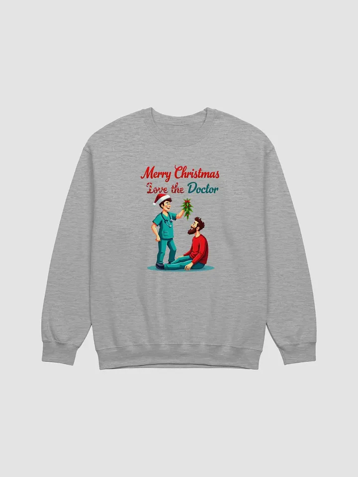 Merry Christmas Love the Doctor Crewneck Sweatshirt product image (4)
