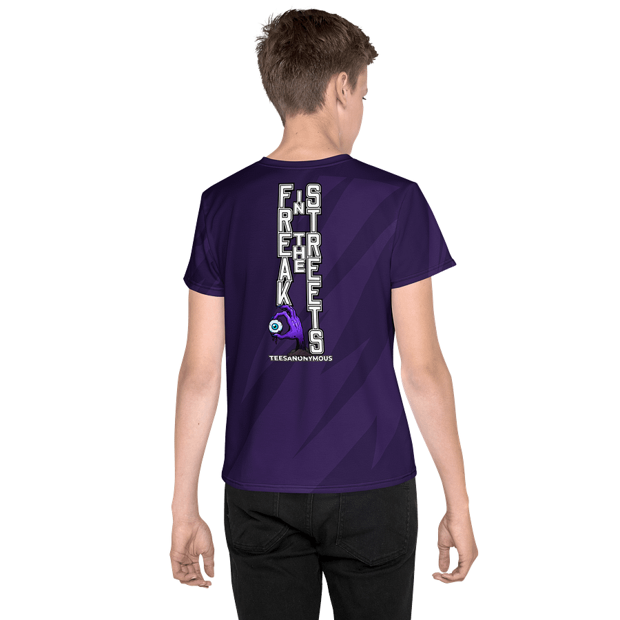 Youth Graphic Tee - Freak in the Streets V17 product image (4)