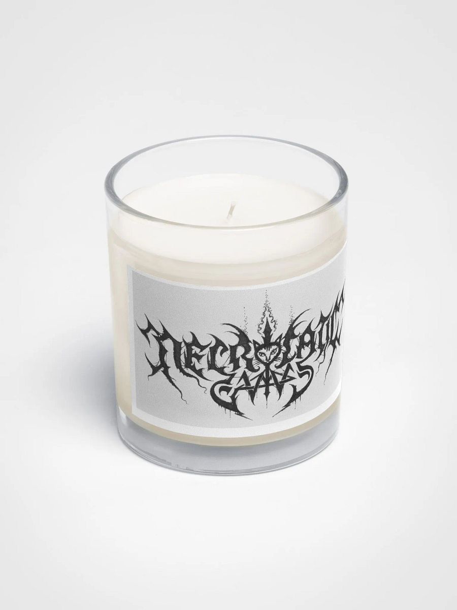 NecroCaticGames Logo Candle product image (2)