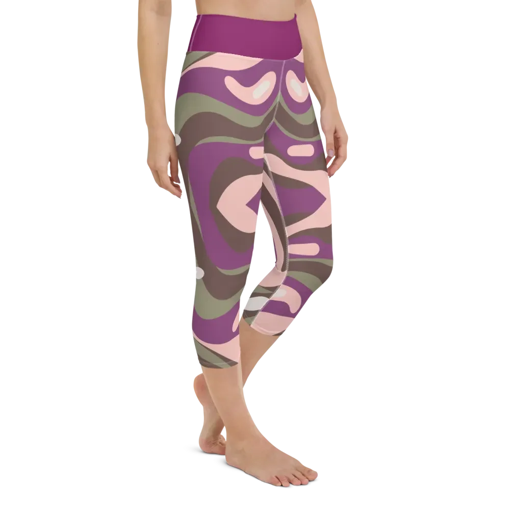 90s-inspired Yoga Capri Leggings – Stretch, Style, and Comfort product image (9)