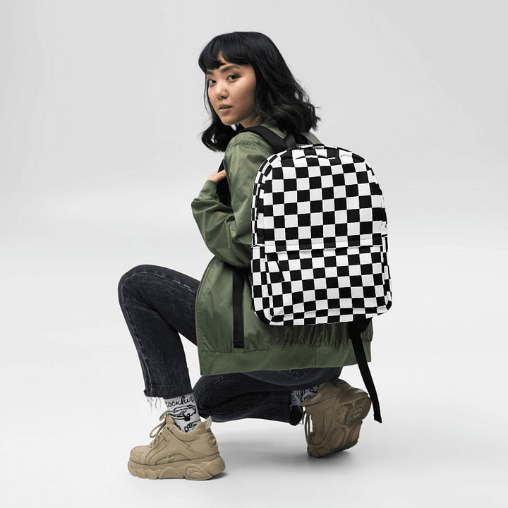 Checkered Backpack product image (1)