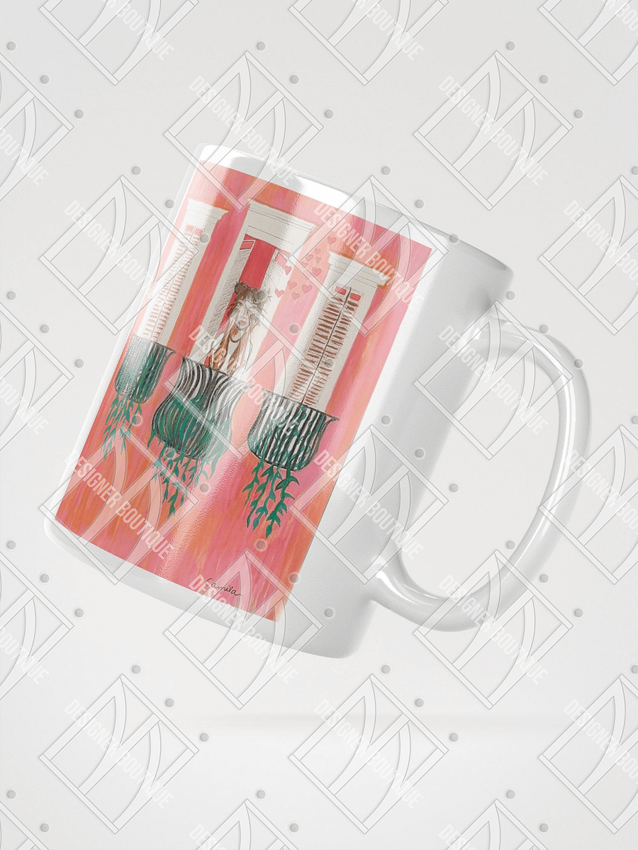 NN Designer Boutique x Camila Arraiza: Mug(Brunette) – Love is Brewing in Old San Juan product image (6)
