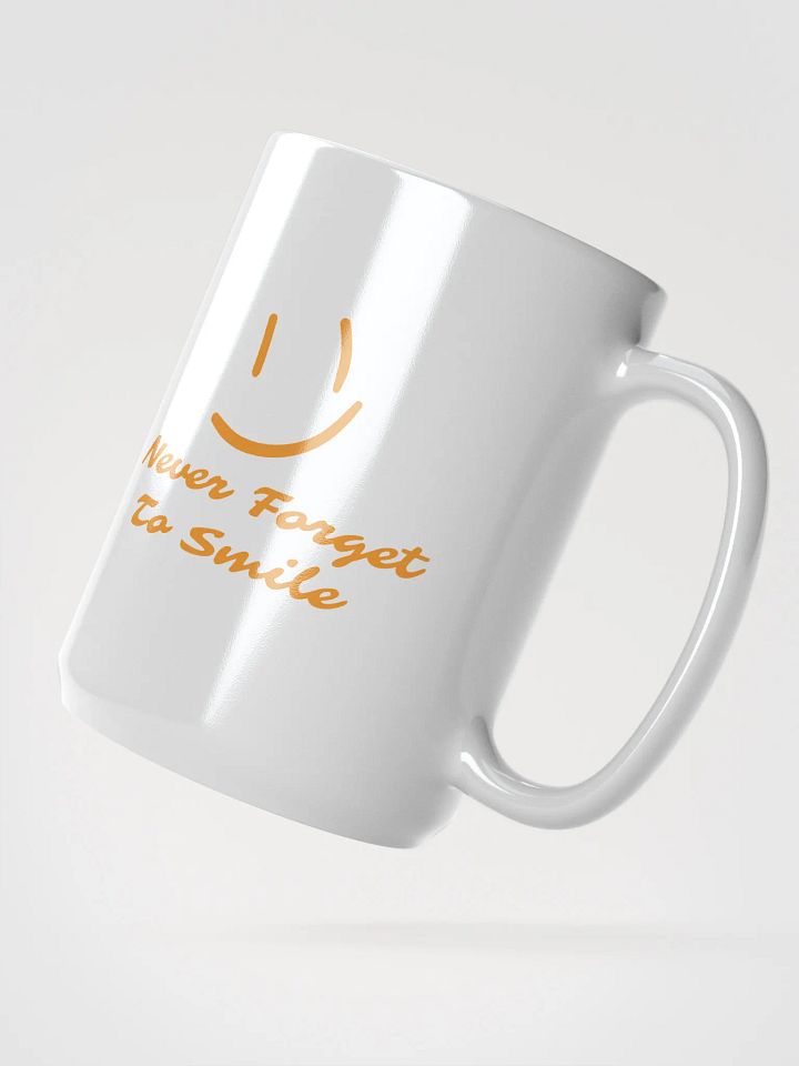 Smiley Reminder White Glossy Mug product image (2)