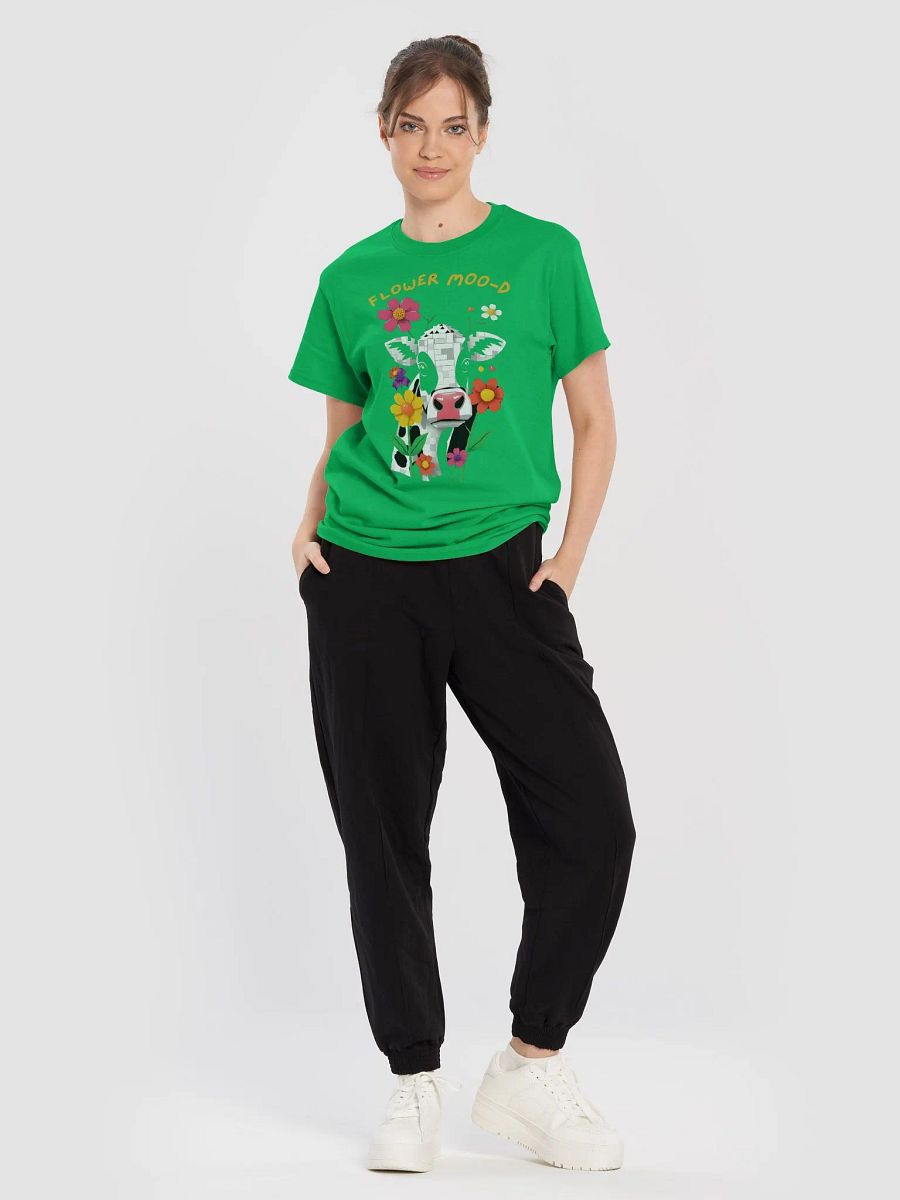 Floral Cow Fusion Tee product image (14)