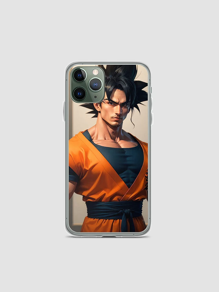 Goku Inspired iPhone Case - Fits iPhone 7/8 to iPhone 15 Pro Max - Saiyan Design, Durable Protection product image (2)