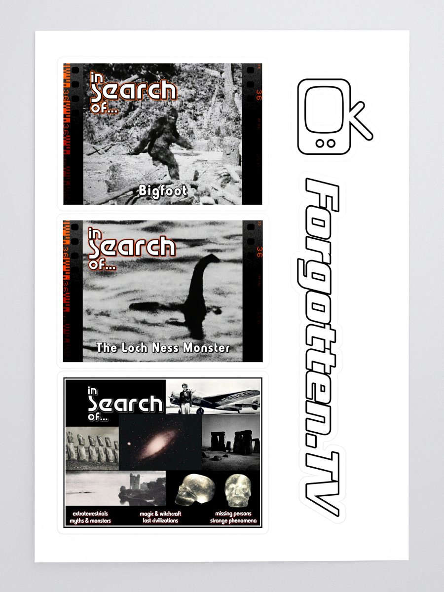 In Search Of...Sticker Assortment 1 product image (3)