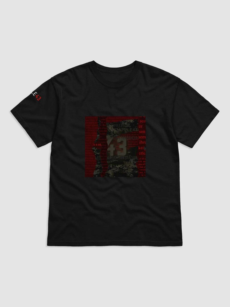 "43" Red & Multicam Black Graphic T-Shirt product image (1)