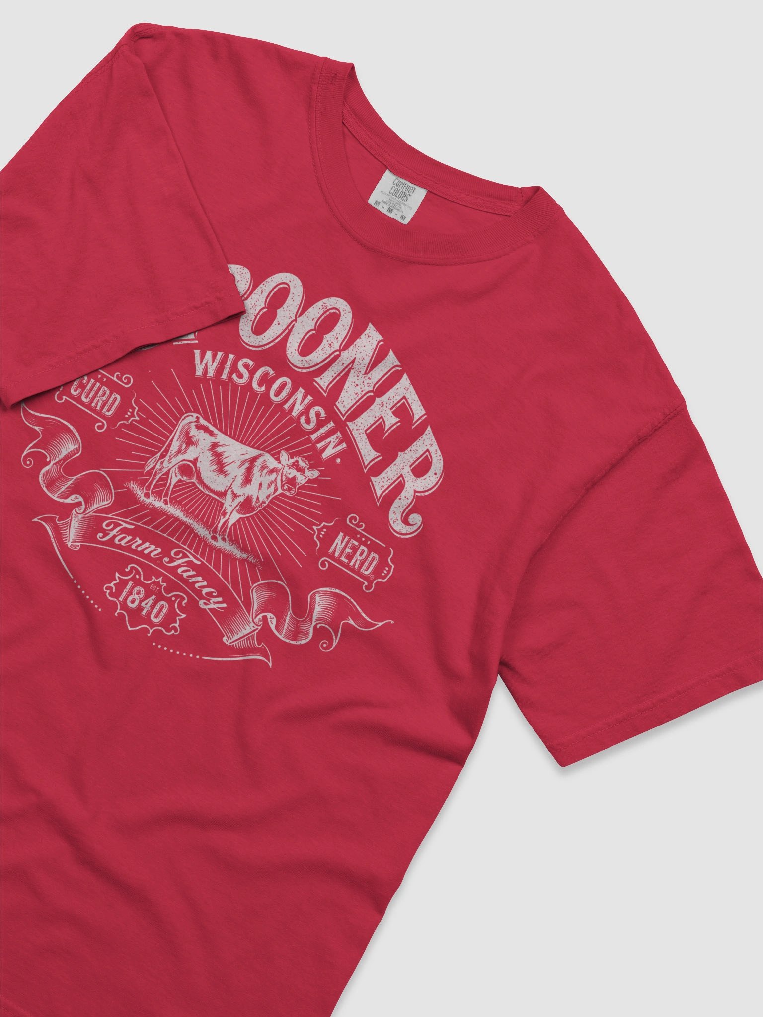 Spooner Curd Nerd Vintage Tee product image (3)