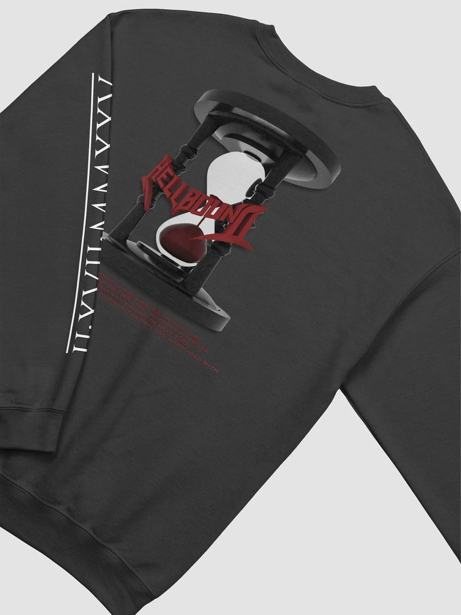 NO TIME LEFT | BLACK SWEATSHIRT product image (4)
