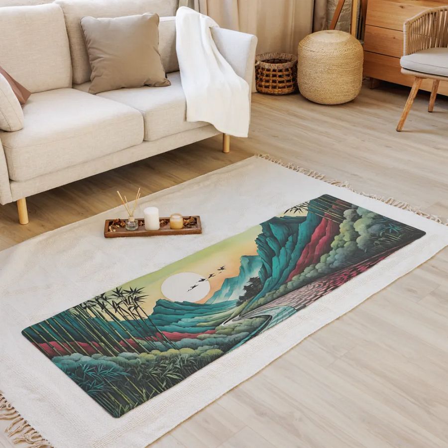 Fantasy Landscape Yoga Mat product image (8)