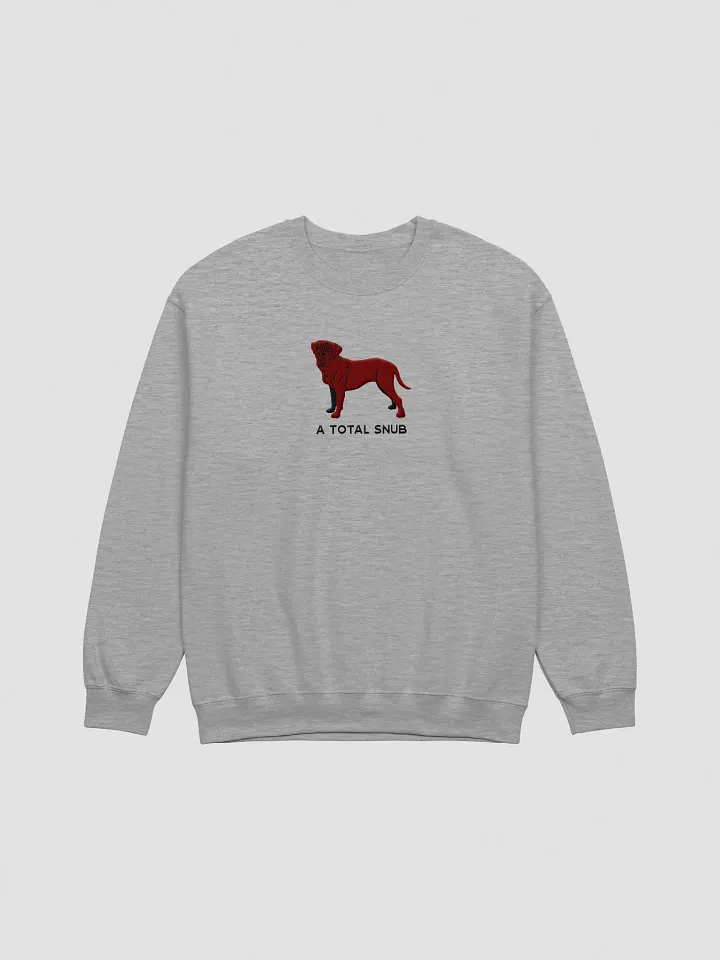 A Total Snub Sweatshirt (Embroidered) of a Dogue de Bordeaux(Chocolate) product image (10)