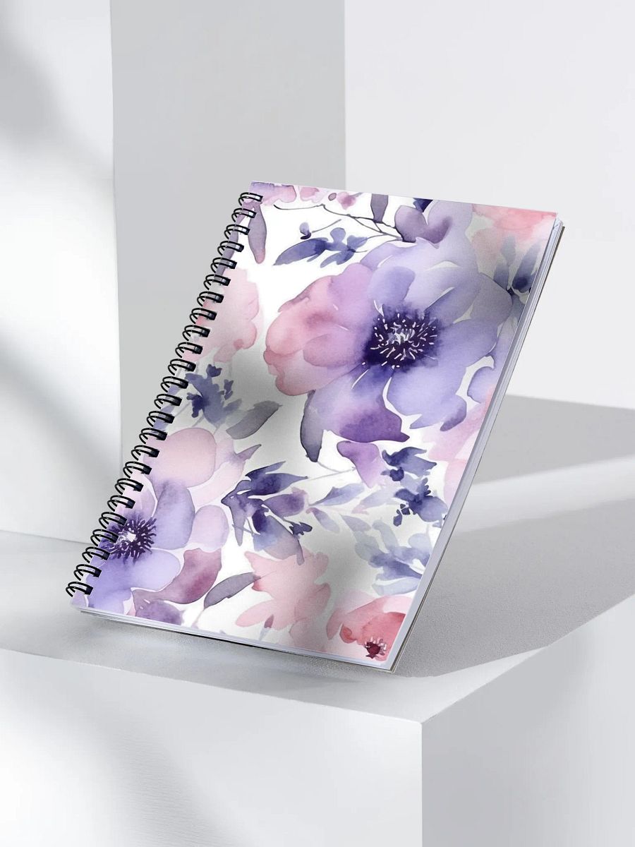 Pretty Pastel Petals: Spiral Notebook product image (3)