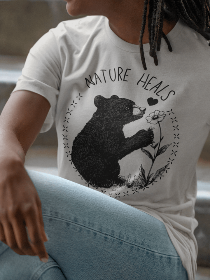 Nature Heals Bear T-Shirt product image (2)