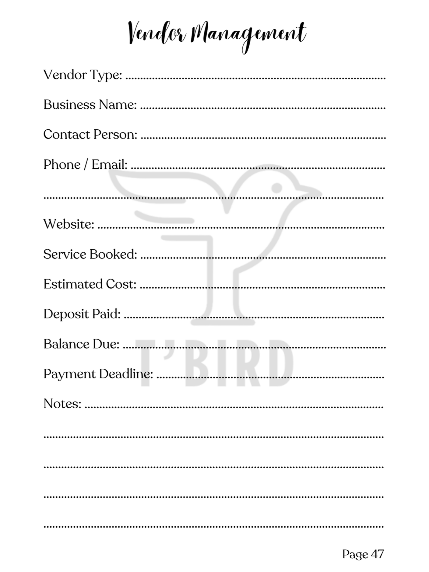 Wedding Planner product image (8)