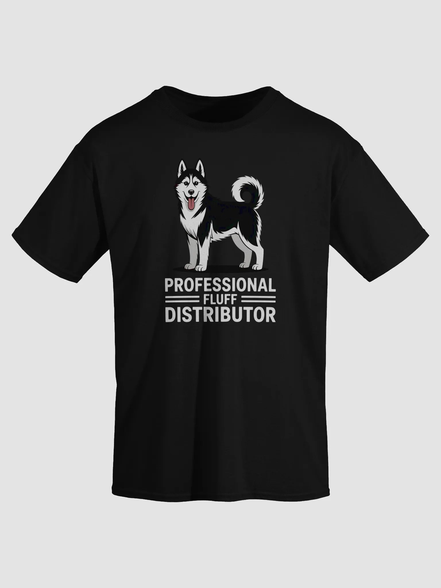 Smiling Pup Fluff Distributor Tee product image (25)