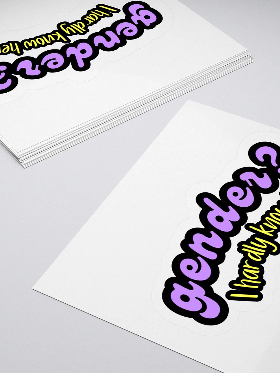 Gender? Sticker product image (12)