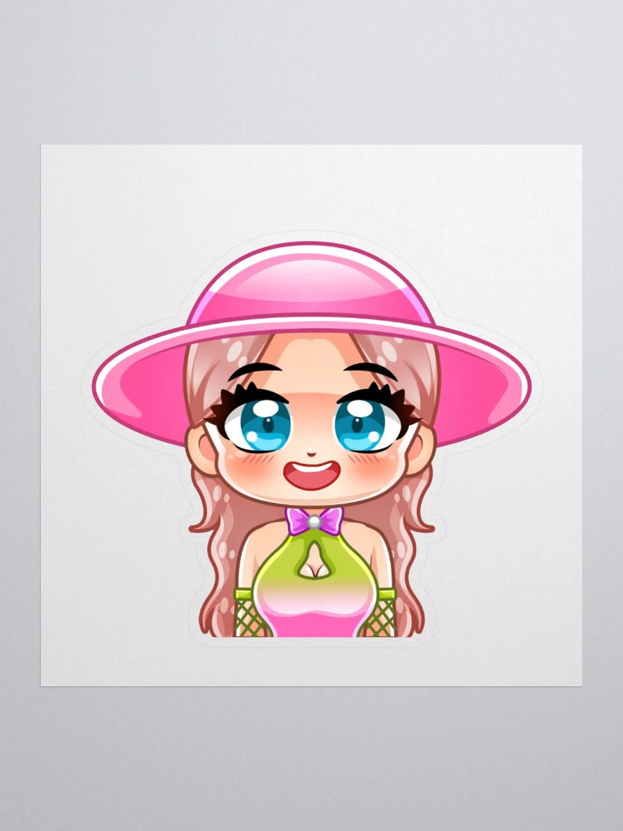 Alyssa_Plays04 (Smiling mouth open) Png-tuber sticker product image (2)